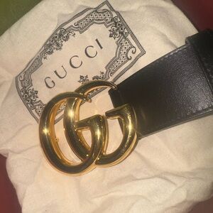 Black Womens Gucci Belt